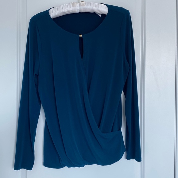 Ivanka Trump Tops - Crossover Stretch Top.